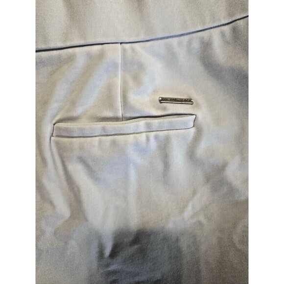 Michael Kors Women's  Plus Size High-Rise Pull-On Pants Slimming White 3X - Picture 4 of 6